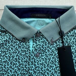 Greyson Coral Dreams Polo Large